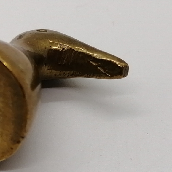 VTG Pair of Small Brass Ducks - Picture 9 of 16